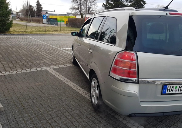 Opel Zafira cena 13400 przebieg: 268000, rok produkcji 2007 z Opole małe 407